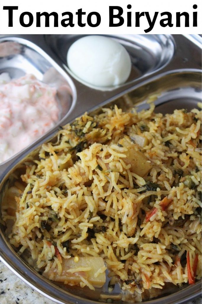 thakkali biryani recipe