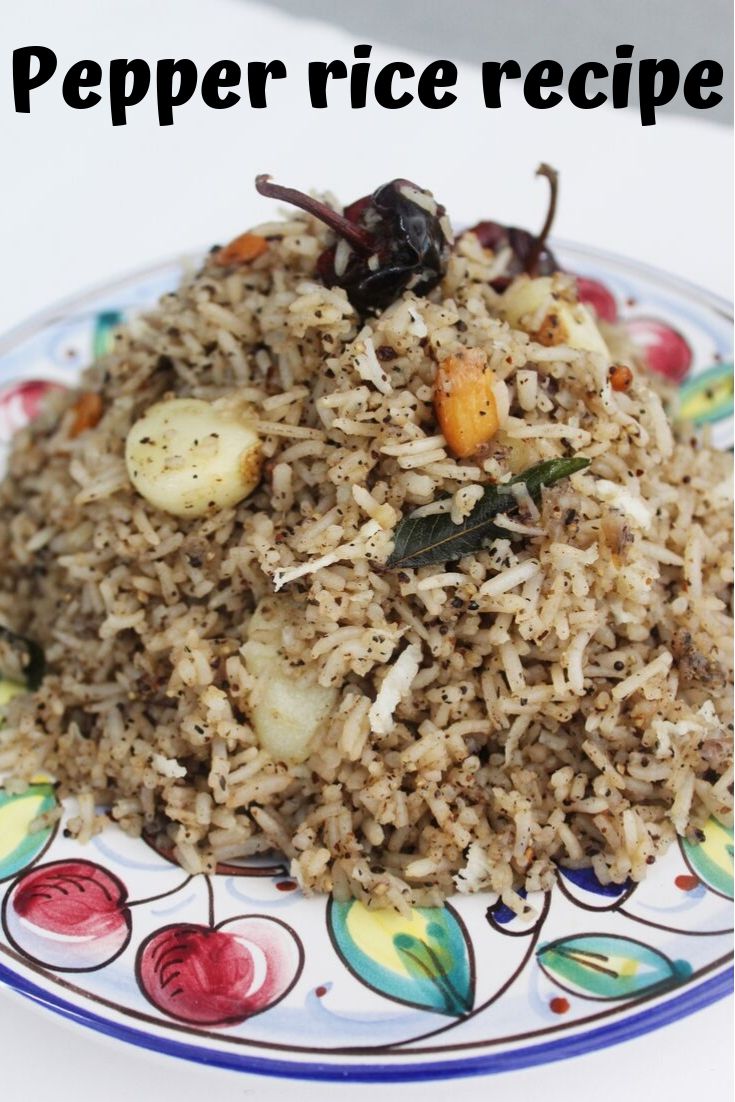 pepper rice recipe