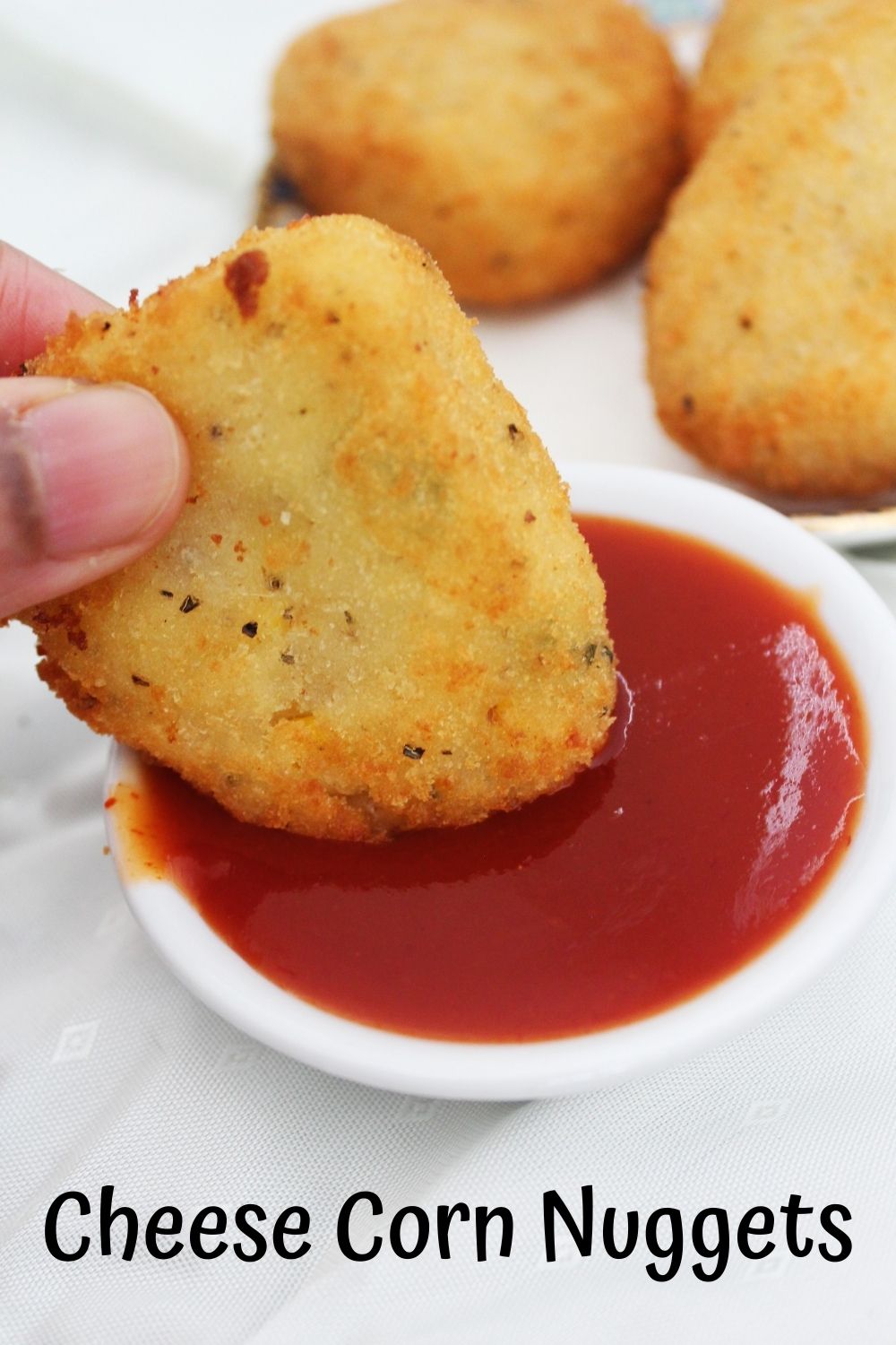 Cheese Corn Nugget recipe How to make Nuggets Cheese nuggets