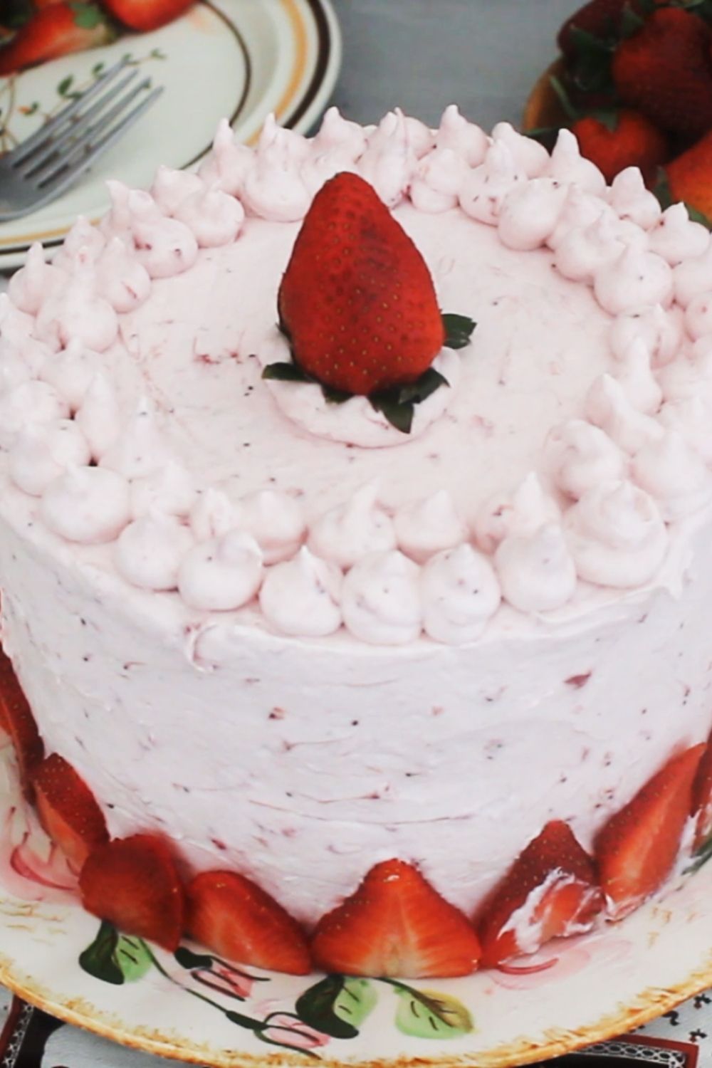 strawberry cake recipe